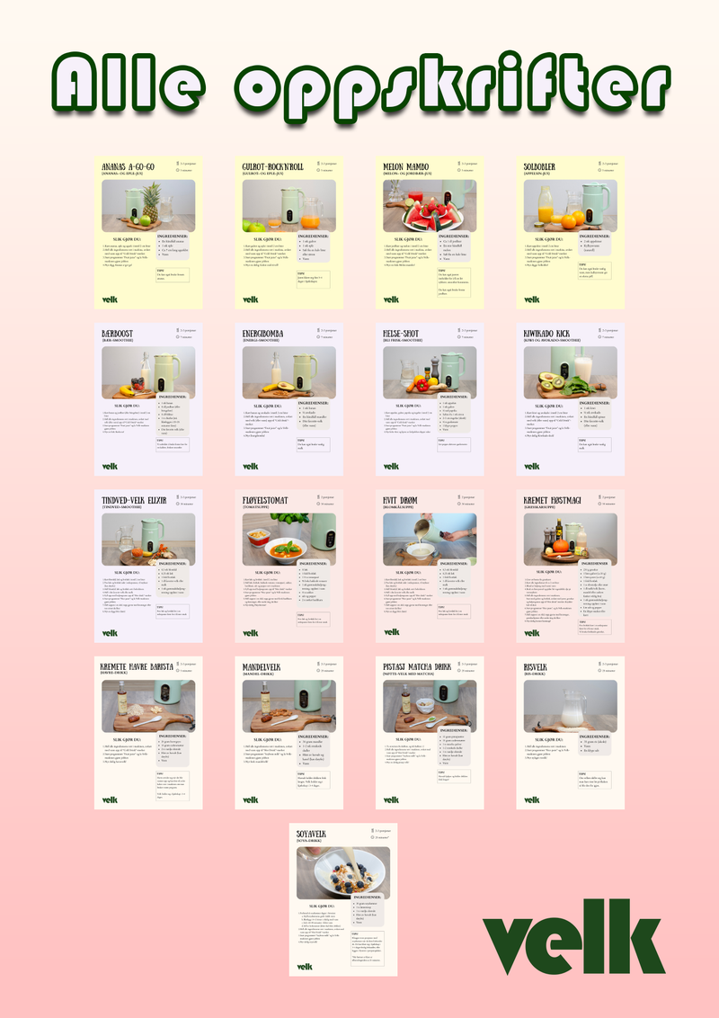 Alle oppskrifter
